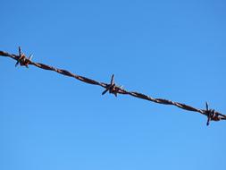 Barbed Wire Fence Not Pass