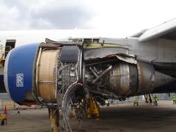 Aeroplane Engine Crash