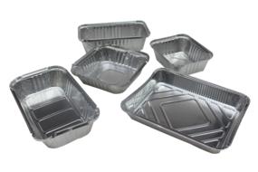 shells aluminum trays packaging