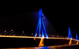 wonderful Greece Bridge lights