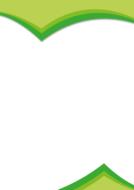 white template with green elements