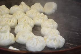 Steamed Stuffed Bun Snack Sichuan