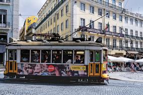 Tram Lisbon Portugal