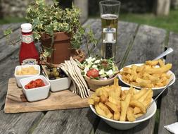 terrace meal