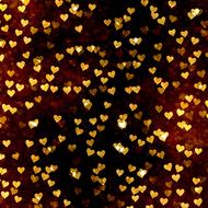 background scrapbooking paper gold hearts