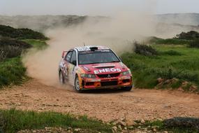 Rally Race Car competition