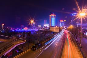 colorful lantern city