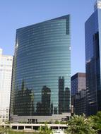 perfect Blue glass Building
