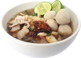 lime and meat soup