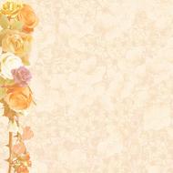 background scrapbooking paper vintage flowers