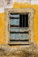 Window Wooden Old brick