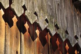 Wood Roof Old