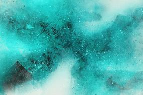 background art abstract watercolor neon blue