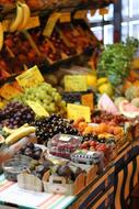 a large market selling delicious food