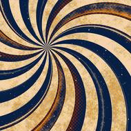 Beautiful and colorful swirl pattern on the vintage background, clipart