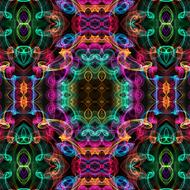 pattern art colors as background