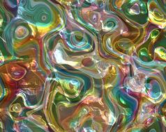 psychedelic abstract background, artwork