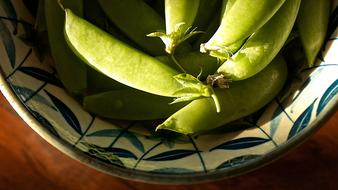 peas in the sunshine