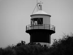 Architecture Lighthouse, Black And white