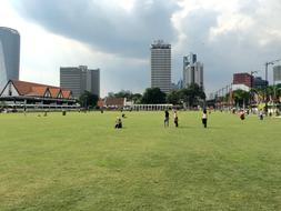 Malaysia Park Grassland