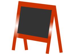 wooden sign