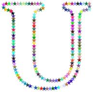 rainbow alphabet U