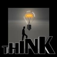 think as a black banner