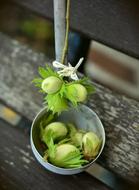 berries in a mug