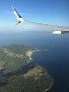 Plane Flight view of Earth