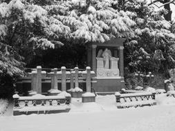 Cemetery Memory snow