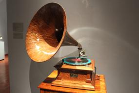 gramophone as a retro