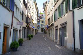 Zurich Switzerland Alley