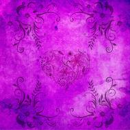 background for scrapbooking, purple floral pattern