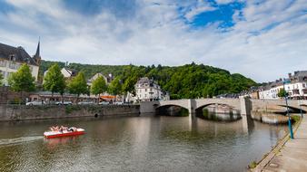 Bouillon Ardennes water