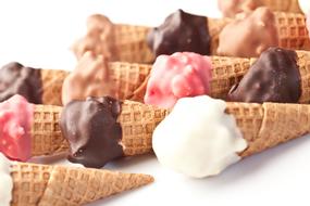 delicious waffle ice cream