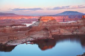 Lake Powell in Alstrom Point Utah
