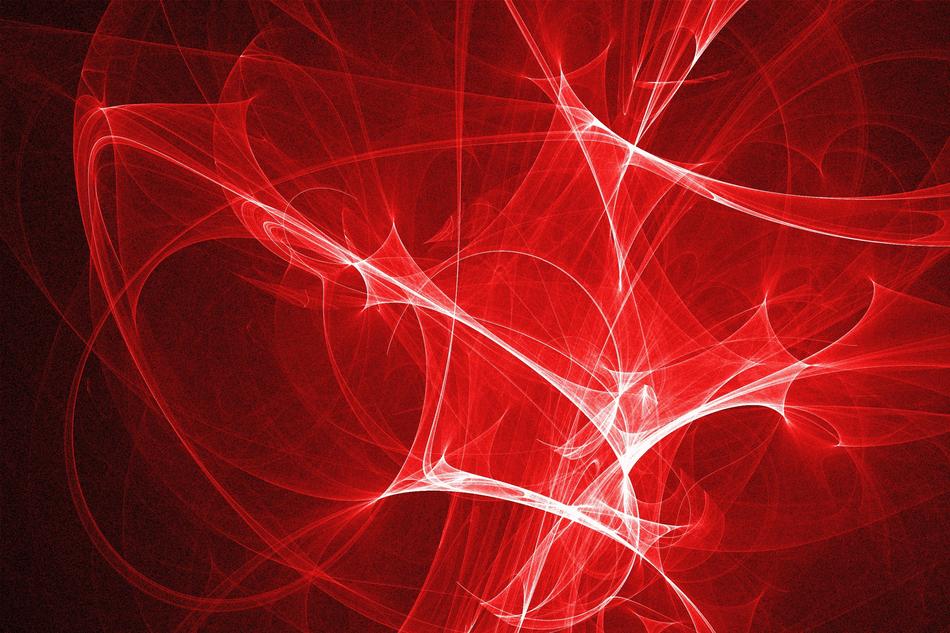 glow red creative as background