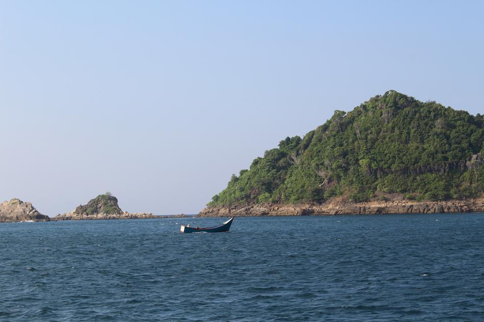 Indian Ocean island view