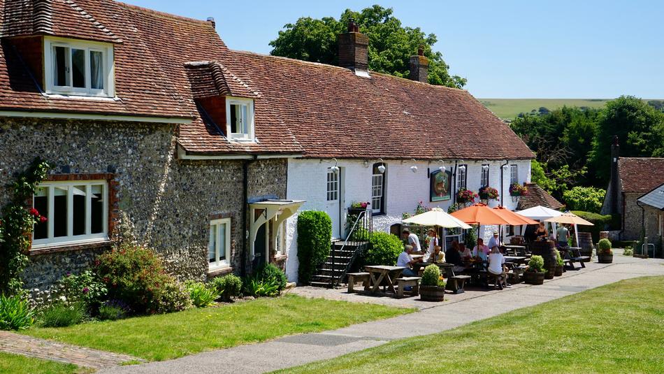 cute cafe near the village