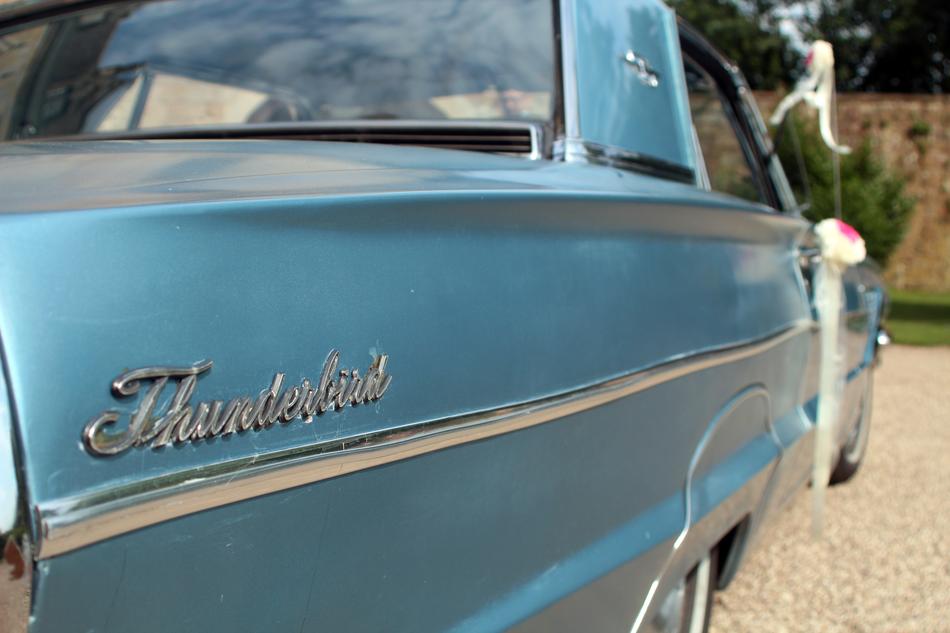 Thunderbird Oldtimer Wedding Car