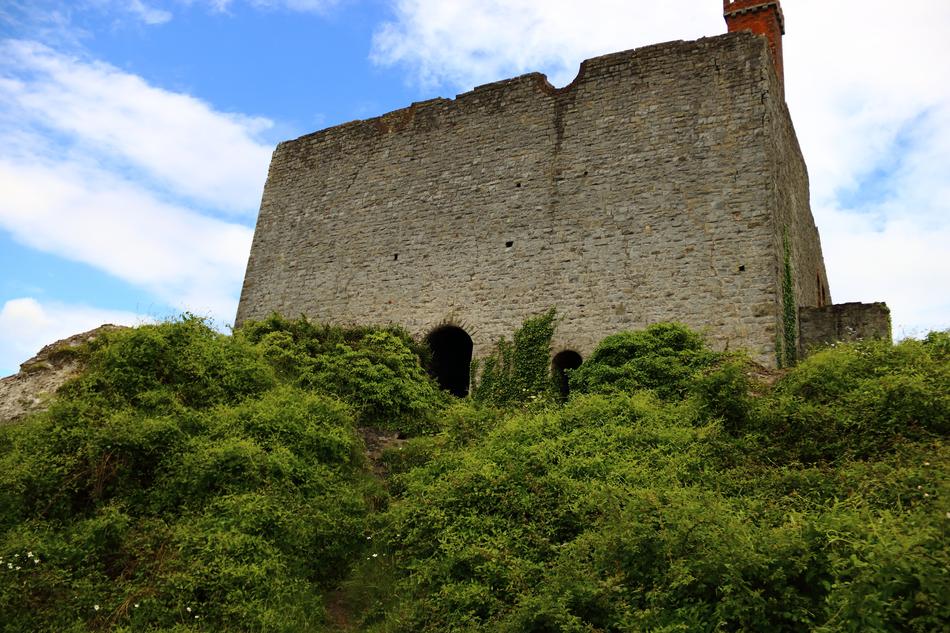Derelict Building Old wall