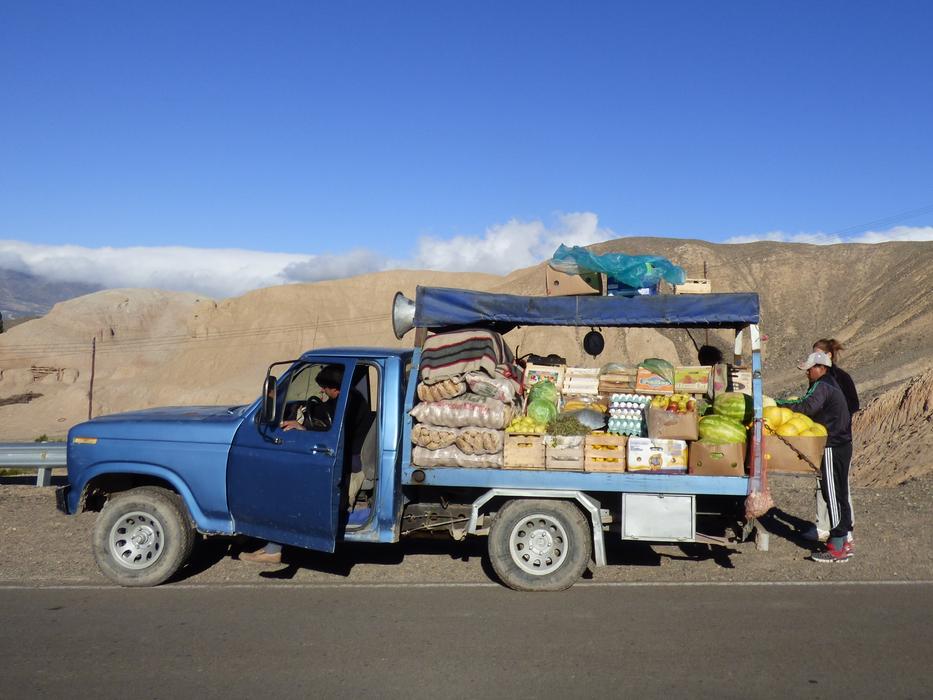Fruit Grocery Van