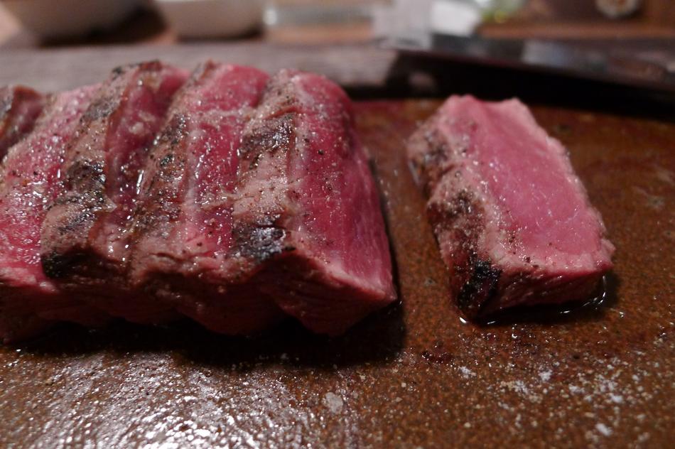 raw steak meat