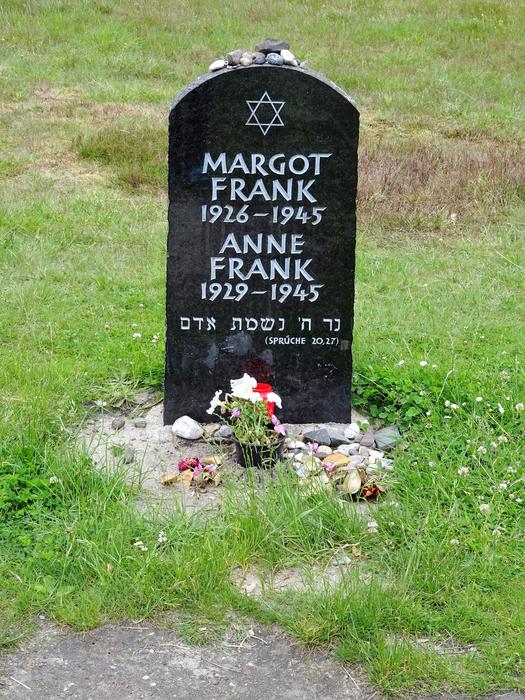 Bergen-Belsen Memorial Tombstone