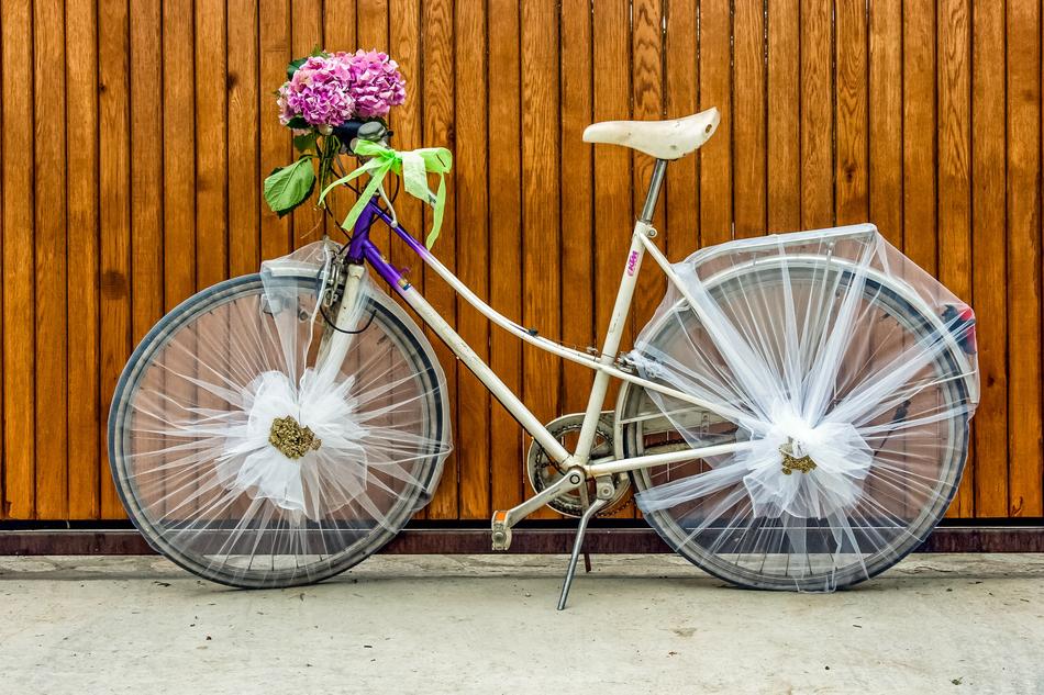 Ladies Bicycle Girl
