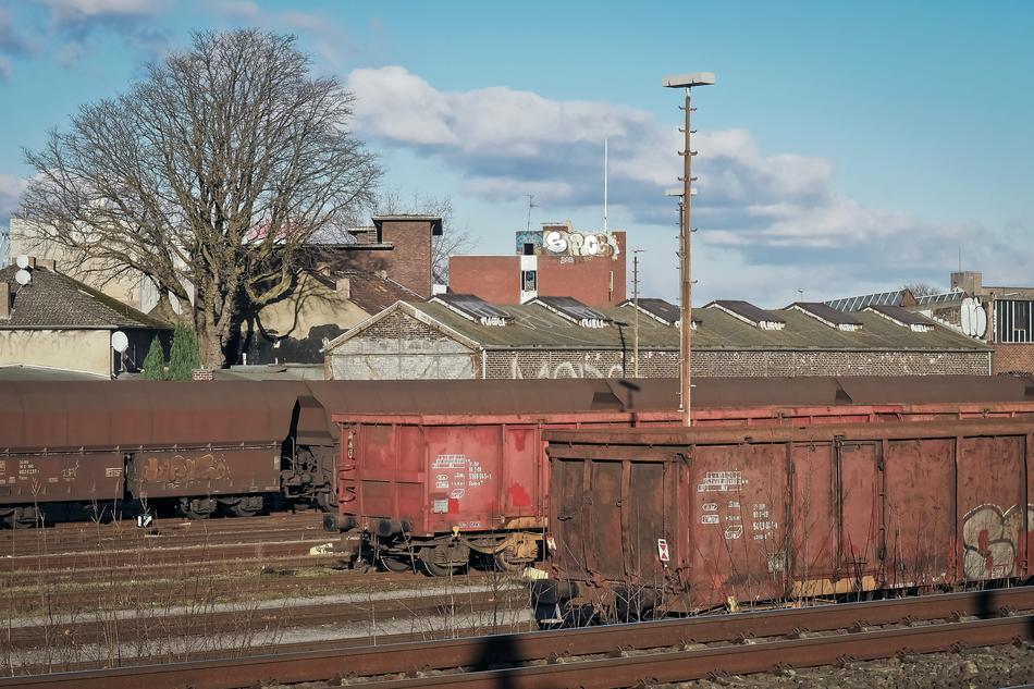 Freight Cars Railway Transport