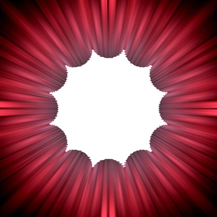 frame round scrapbook decorative