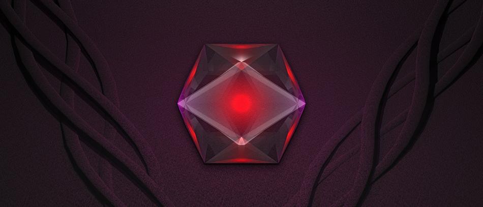 glass crystal transparent diamond