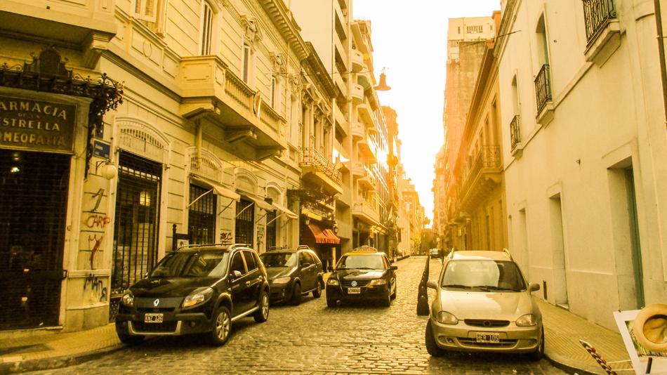 Street Buenos Aires End Of