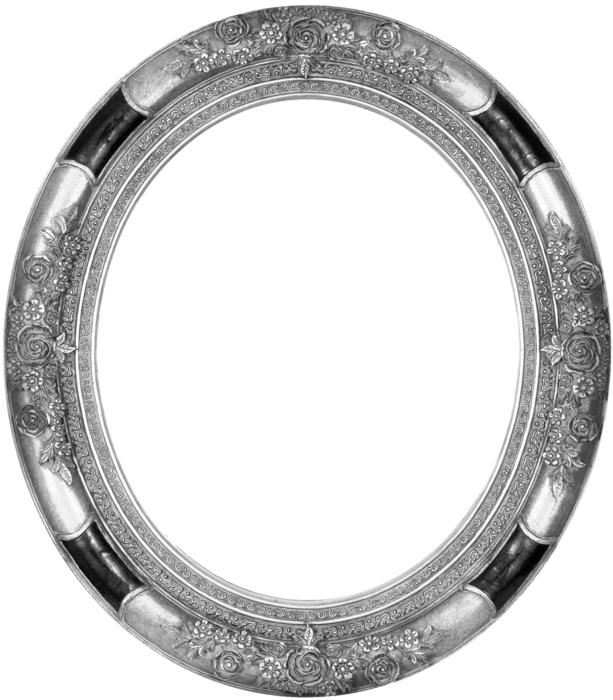 silver mirror frame